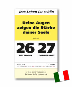 IMPULS-Tagesspruchkalender 2025 für 71,10 €  Jetzt informieren