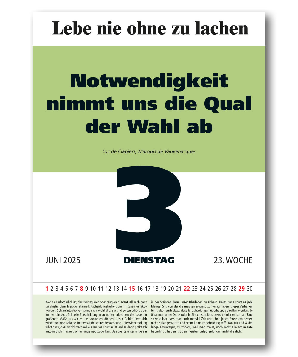 IMPULS-Tagesspruchkalender 2025 für 71,10 €  Jetzt informieren